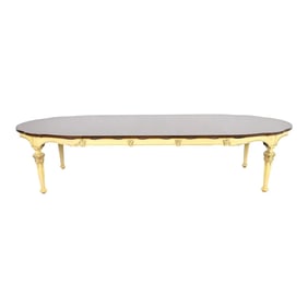 Karges French Regency Louis XVI Walnut Extension Dining Table, Newly Refinished