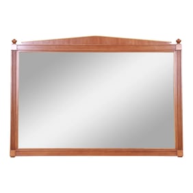 Henredon Neoclassical Carved Walnut and Gold Gilt Wall Mirror, Circa 1960s