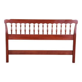 Henkel Harris American Colonial Solid Cherry Queen Size Headboard