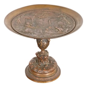 Tiffany & Co. Antique Neoclassical Bronze Compote Dish or Tazza