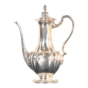 Tiffany & Co. Antique Silverplate Tea Kettle or Coffee Pot, 1902