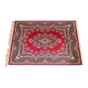 Vintage Royal Ashan Persian Style Wilton Area Rug