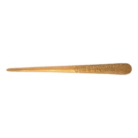 Tiffany Studios New York Zodiac Bronze Doré Letter Opener
