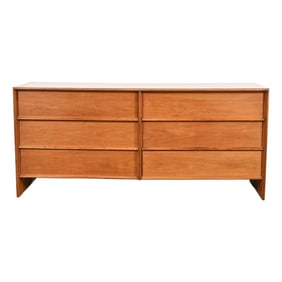 Robsjohn-Gibbings for Widdicomb Mid-Century Modern Walnut Dresser, 1950s