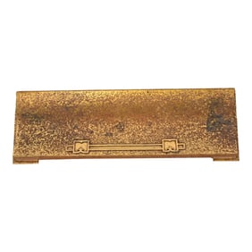 Silver Crest Arts & Crafts Bronze Pen Tray