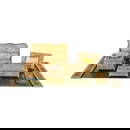 Tiffany Studios New York Pine Needle Bronze Doré and Slag Glass Eight-Piece Desk Set, Circa 1910