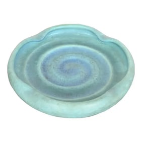 Van Briggle Arts & Crafts Turquoise Glazed Ashtray or Catchall, Early 20th Century