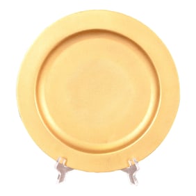 Tiffany Studios New York Bronze Doré Plate