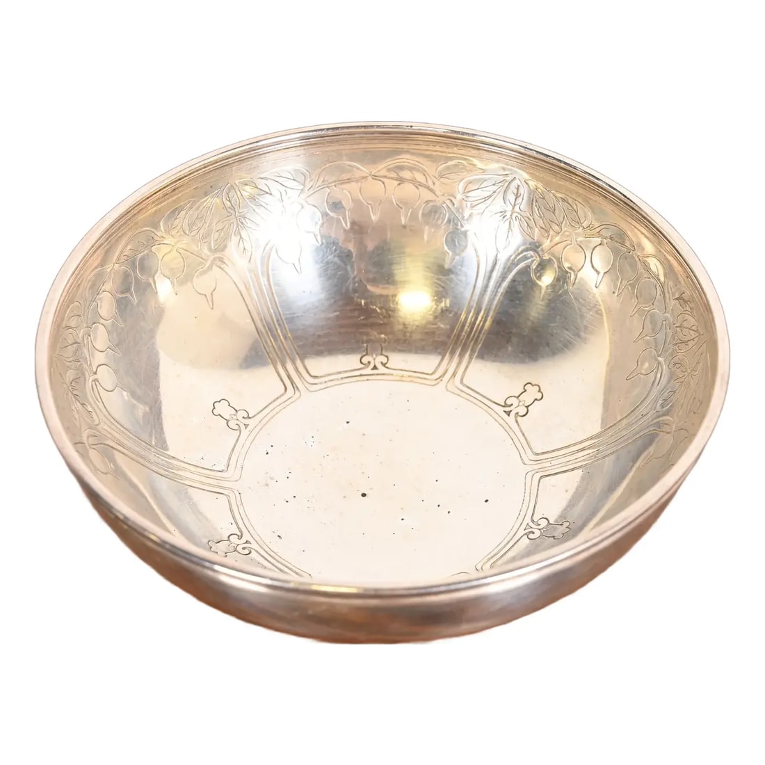 Tiffany & Co. Art Deco Sterling Silver Fruit Bowl or Centerpiece Bowl (1 of 9)