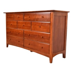 Thomasville Arts & Crafts Shaker Cherry Wood Dresser or Credenza