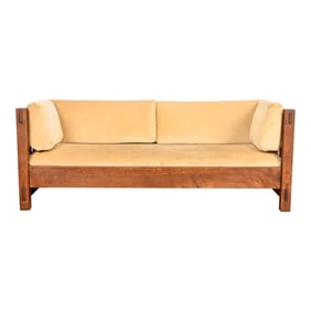 Stickley Mission Oak Arts and Crafts Settle Sofa
