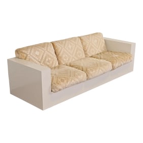 Milo Baughman for Thayer Coggin Mid-Century Modern Tuxedo Sofa, Circa 1970s