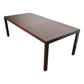 Robert Baron for Glenn of California Rosewood Parsons Extension Dining Table, Newly Refinished