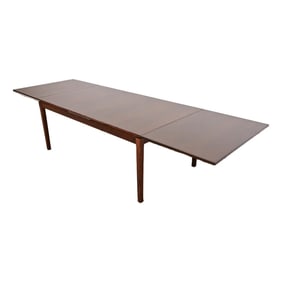 Arne Vodder for H. Sigh & Son's Danish Modern Rosewood Extension Dining Table, Newly Refinished