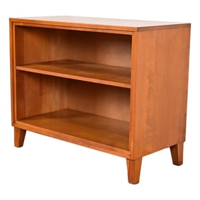 Leslie Diamond for Conant Ball Mid-Century Modern Solid Birch Bookcase, 1950s