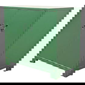 Michael Taylor for Baker Far East Collection Green Lacquered Chest of Drawers, Newly Refinished: A stunning mid-century modern Hollywood Regency Chinoiserie six-drawer dresser or chest of drawers By Michael Taylor for Baker Furniture, "Far East Collection" USA, 1960s Green lacquered walnut, with