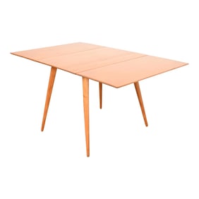 Paul McCobb Planner Group Solid Maple Drop Leaf Dining Table, 1950s