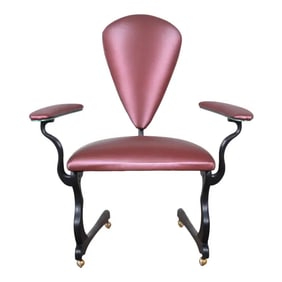 Peter Handler Custom Handmade "Pteranodon" Postmodern Desk Chair, 2008