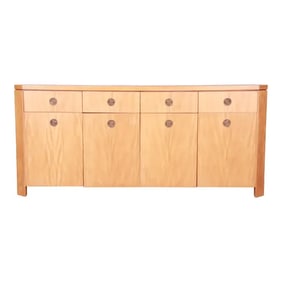 Charles Pfister for Baker Furniture Primavera Art Deco Sideboard Credenza or Bar Cabinet