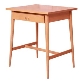 Paul McCobb Planner Group Solid Maple Nightstand, Newly Refinished