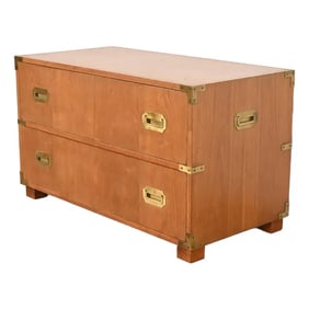 Michael Taylor for Baker Furniture Hollywood Regency Campaign Commode or Chest of Drawers