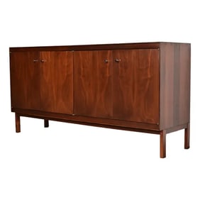 Paul McCobb Mid-Century Modern Walnut Sideboard Credenza, Newly Refinished