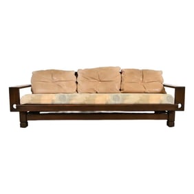 Klaus Rausch Mid-Century Brutalist Geometric Sofa, 1960s