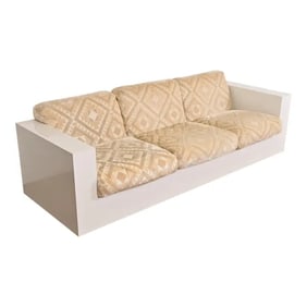 Milo Baughman for Thayer Coggin Mid-Century Modern Tuxedo Sofa, Circa 1970s