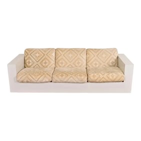 Milo Baughman for Thayer Coggin Mid-Century Modern Tuxedo Sofa, Circa 1970s