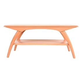 Heywood Wakefield Mid-Century Modern Solid Maple Spider Leg Coffee Table, 1950s