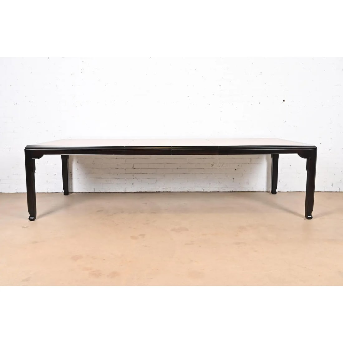 Raymond Sobota for Century Furniture Hollywood Regency Burl Wood Extension Dining Table - 3