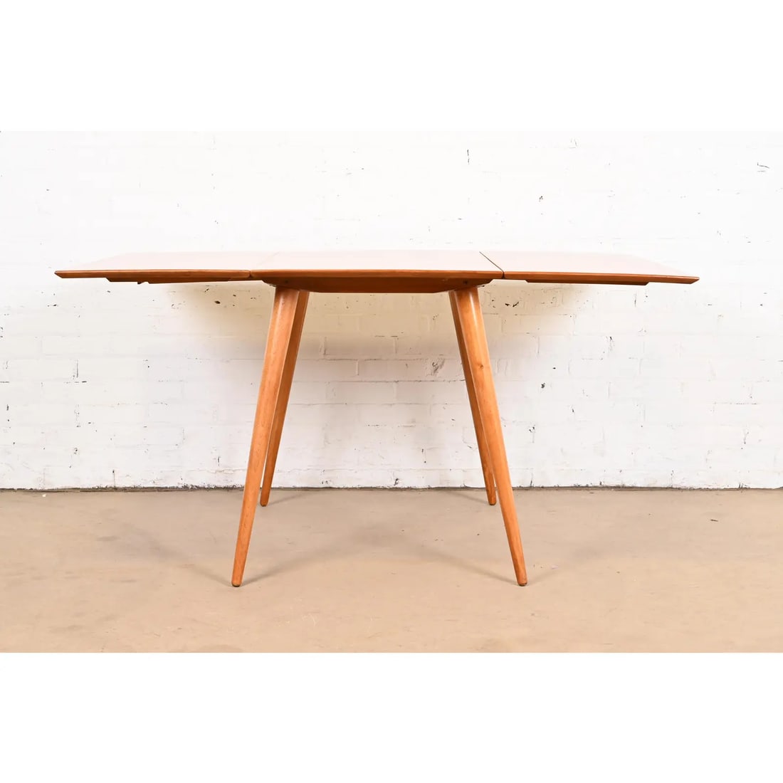 Paul McCobb Planner Group Solid Maple Drop Leaf Dining Table, 1950s - 5