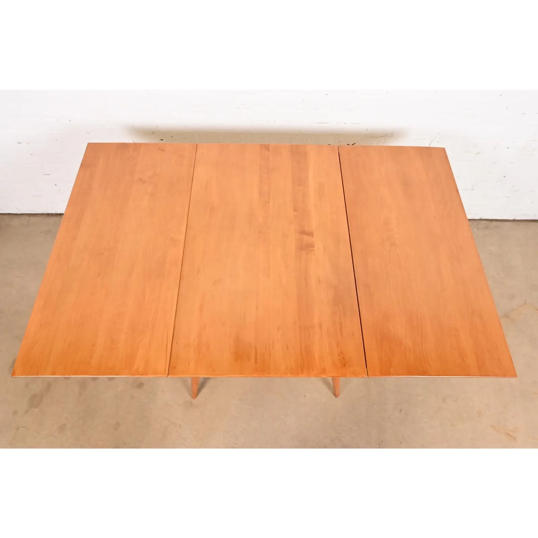 Paul McCobb Planner Group Solid Maple Drop Leaf Dining Table, 1950s - 6