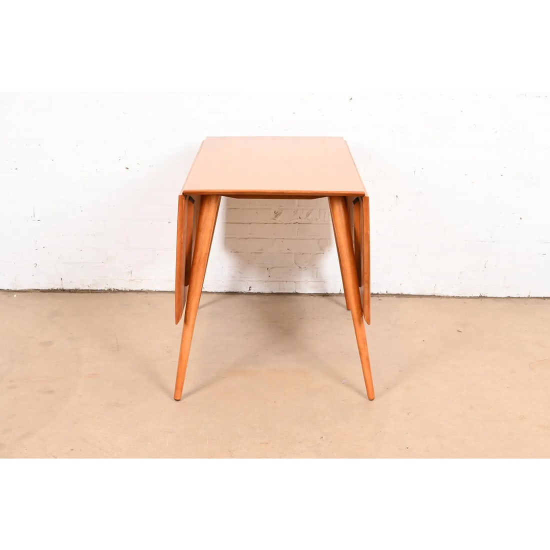 Paul McCobb Planner Group Solid Maple Drop Leaf Dining Table, 1950s - 9
