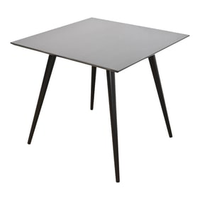 Paul McCobb Planner Group Black Lacquered Dining or Game Table, Newly Refinished