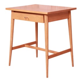 Paul McCobb Planner Group Solid Maple Nightstand, Newly Refinished