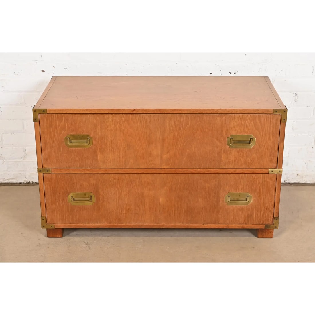 Michael Taylor for Baker Furniture Hollywood Regency Campaign Commode or Chest of Drawers - 3