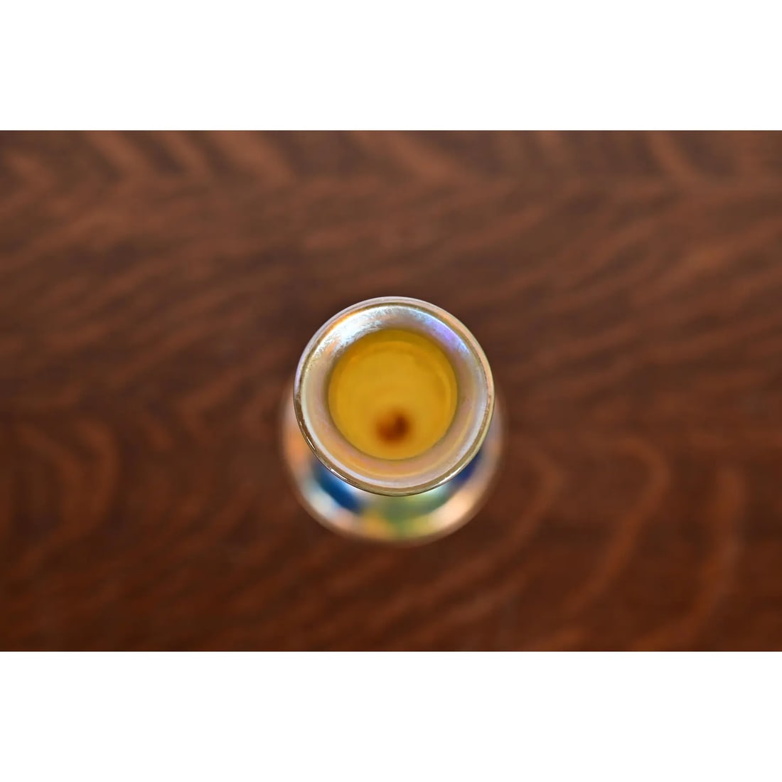 Louis Comfort Tiffany Furnaces Favrile Iridescent Art Glass Tall Bud Vase - 5