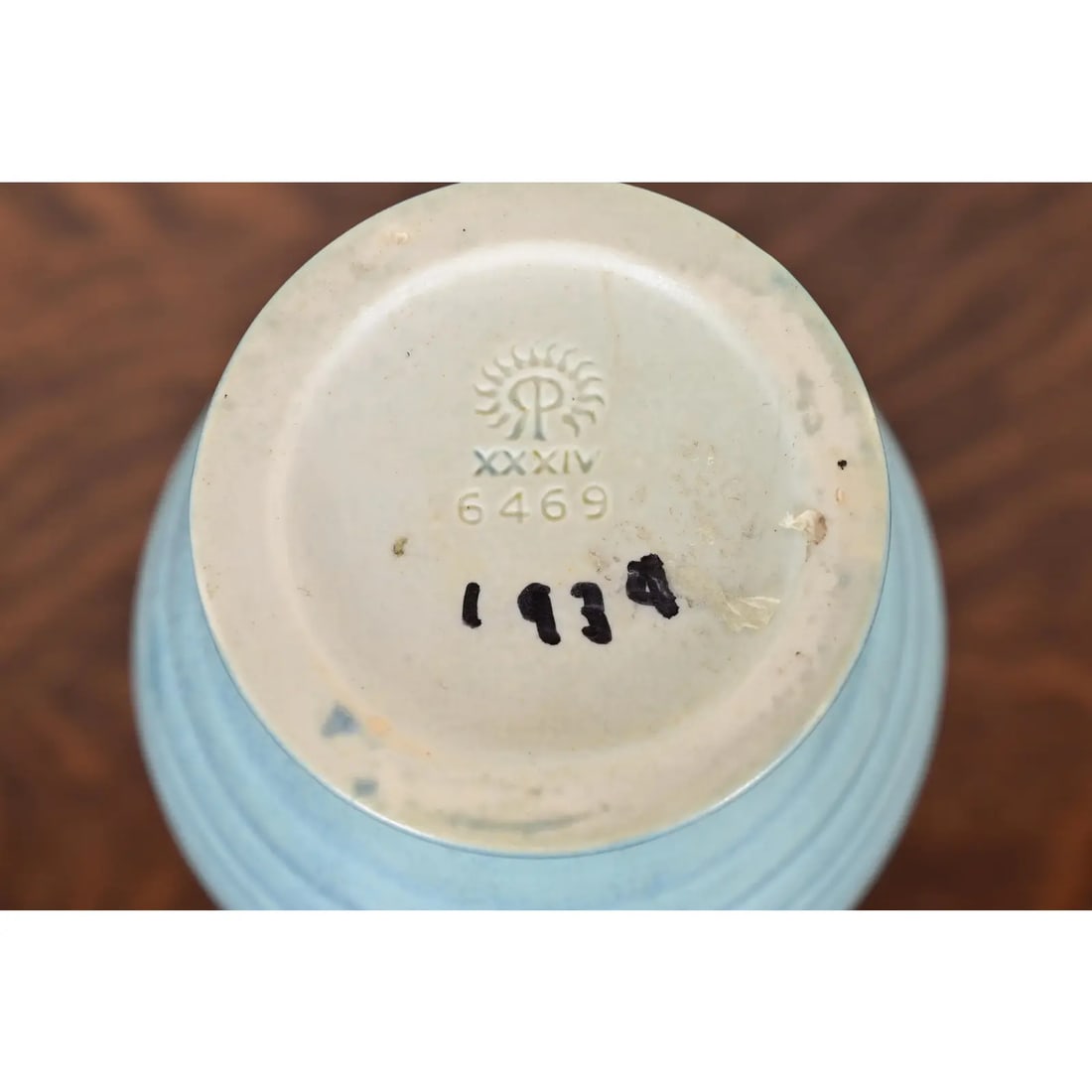 Rookwood Pottery Arts & Crafts Glazed Ceramic Vase, 1934 - 10