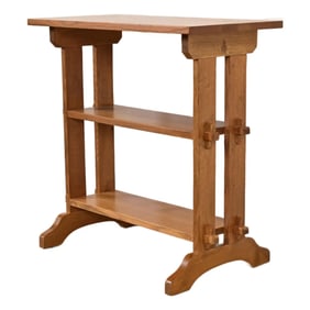 Stickley Roycroft Mission Oak Arts & Crafts "Little Journeys" Table or Bookshelf
