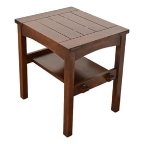 Stickley Mission Oak Arts & Crafts Occasional Side Table