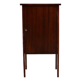 Antique Mission Arts & Crafts Mahogany Music Cabinet, Circa 1900