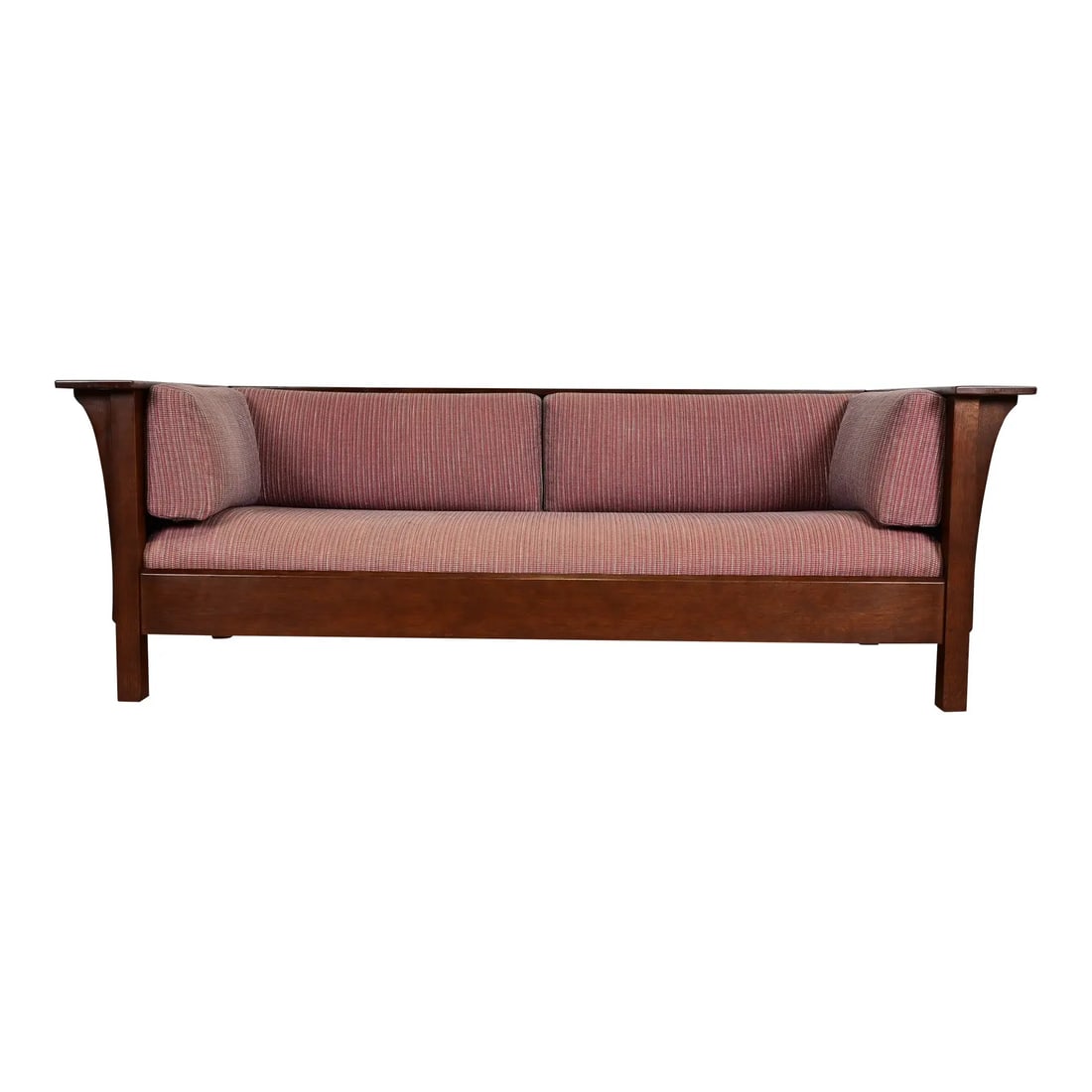 Stickley Mission Oak Arts and Crafts Settle Sofa (1 of 13)