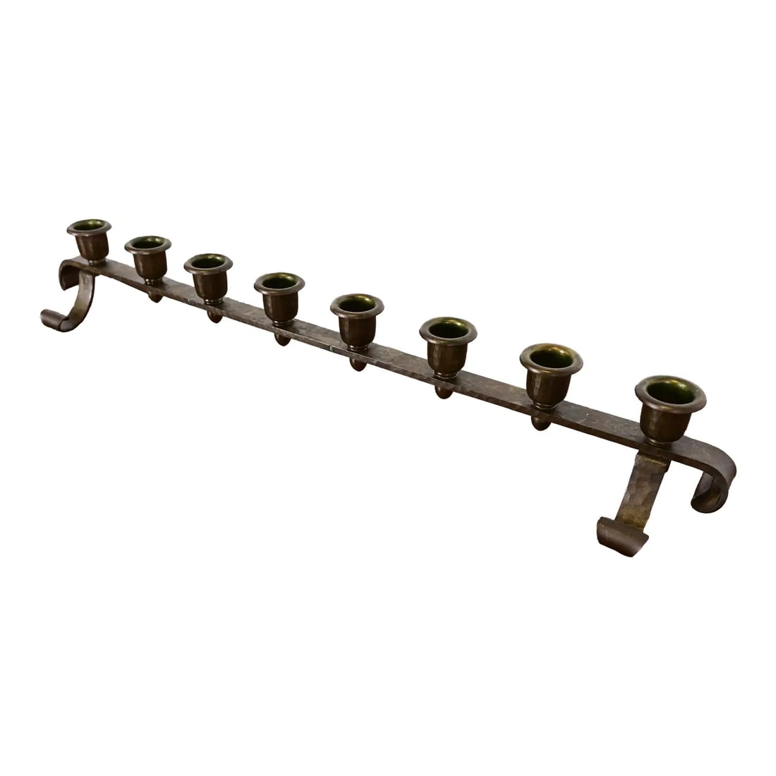 Roycroft Arts & Crafts Hammered Copper Eight-Light Candelabra (1 of 12)