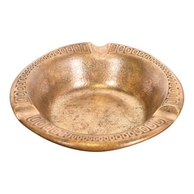 Tiffany Studios New York Bronze Doré Ashtray