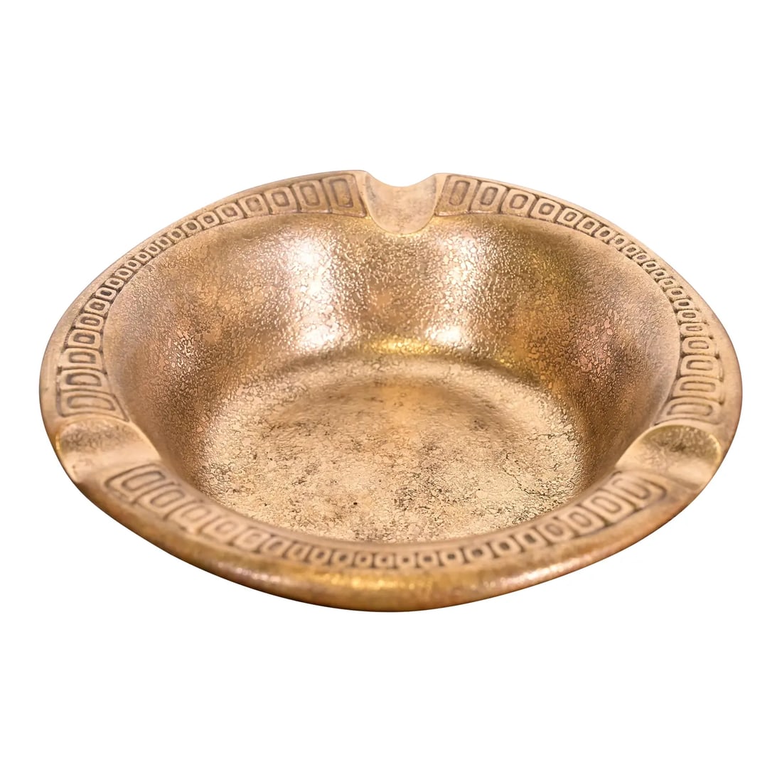 Tiffany Studios New York Bronze Doré Ashtray (1 of 11)