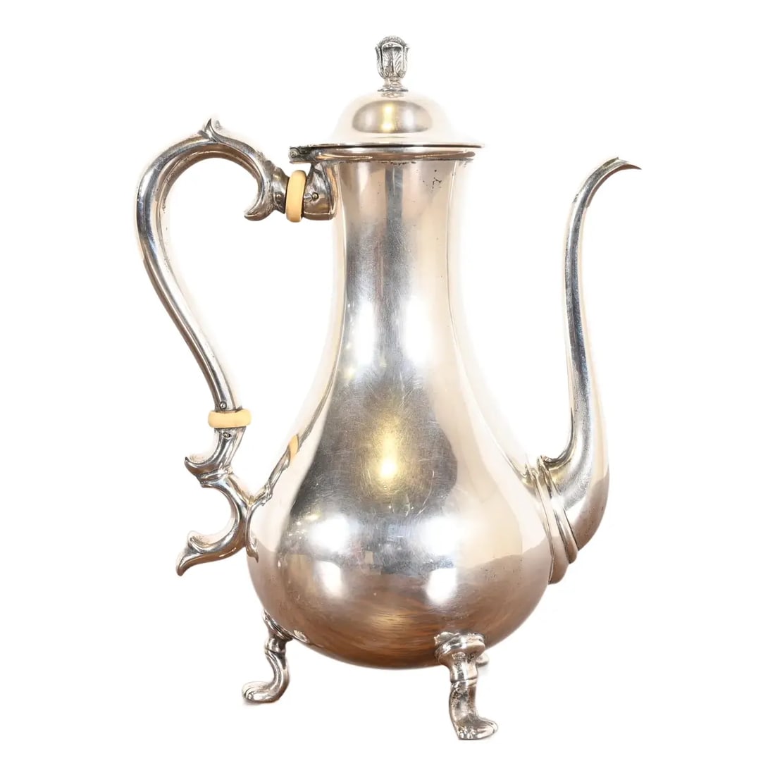 Tiffany & Co. Antique Victorian Sterling Silver Tea Kettle or Coffee Pot (1 of 12)