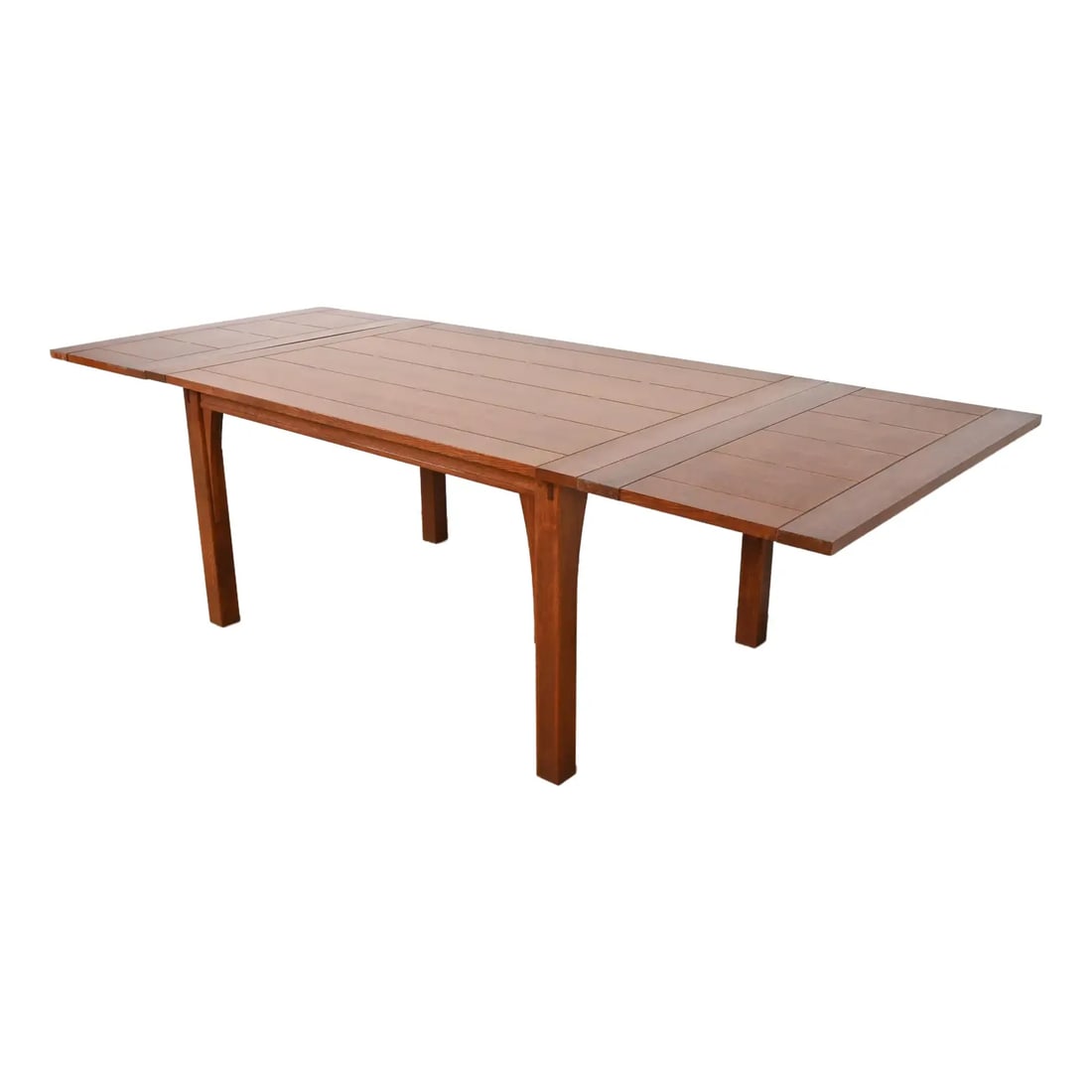 Stickley Mission Oak Arts & Crafts Extension Dining Table (1 of 12)