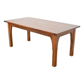 Stickley Style Mission Oak Arts & Crafts Dining Table, Newly Refinished