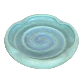 Van Briggle Arts & Crafts Turquoise Glazed Ashtray or Catchall, Early 20th Century